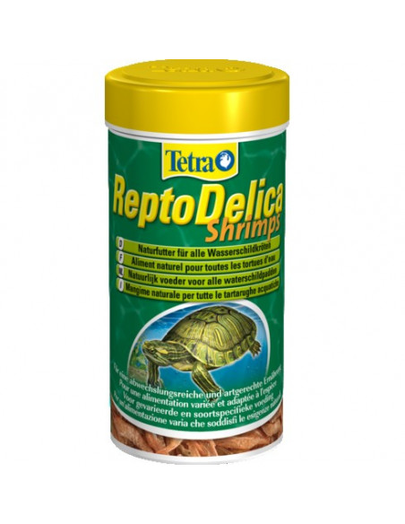 Tetra ReptoDelica Shrimps Деликатес за водни костенурки със скариди 250мл.