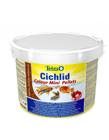 Tetra Cichlid Colour Mini Pellets 10 L