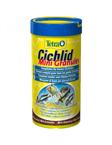 Tetra Cichlid Mini Granules Храна за цихлиди мини гранули 250мл.