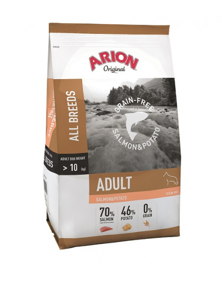 ARION Original Adult All Breeds Grain Free Salmonpotato 12кг.