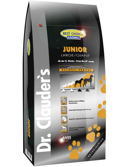 Super Premium Junior Large Breed – Супер премиум суха храна за подрастващи кучета от големи/много големи породи