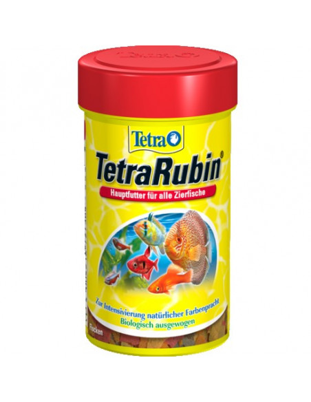 TetraRubin Храна за тропически рибки с оцветители