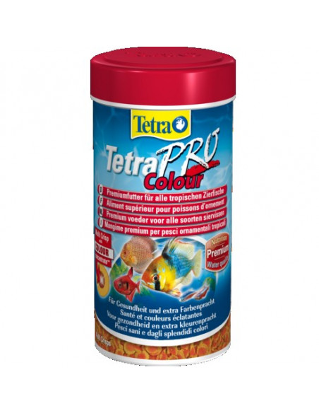 TetraPro Colour Храна за тропически рибки за наситени цветове