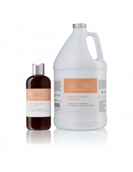 HYPOALLERGENIC SHAMPOO- Изключително мека формула за върховно почистване, без да дразни кожата на вашия домашен любимец