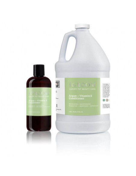 Argan + Vitamin E Moisturizing Pet Conditioner - Арган + Витамин Е Овлажняващ балсам за домашни любимци.