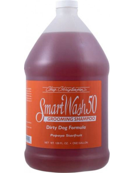 Chris Christensen - SmartWash Dirty Dog Formula Papaya Starfruit - Шампоан с формула за силно замърсенa козина - папая - 3.8л