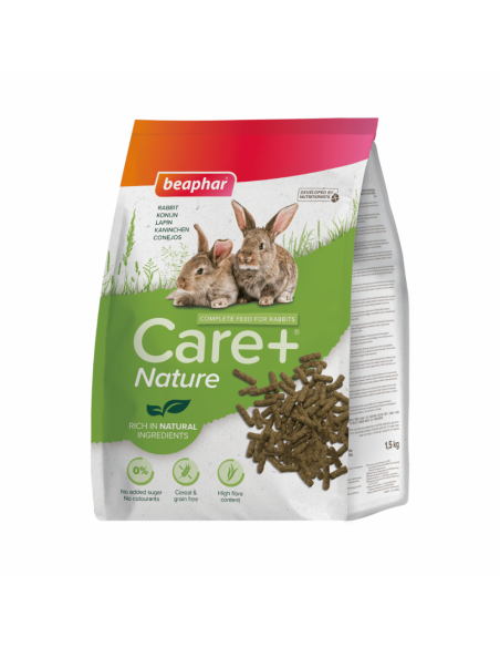 Beaphar Care+ nature rabbit храна за зайци, 1.5 кг