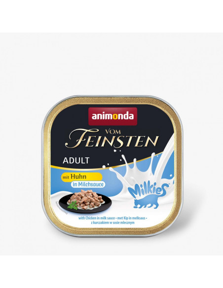 Vom Feinsten Cat Пастет с пилешко месо в млечен сос - 100 г