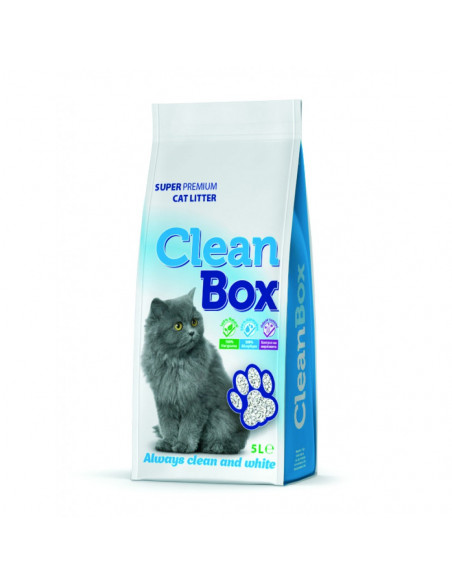 Clean Box Super Premium котешка постелка 5л натурал / 3 бр. СТЕК