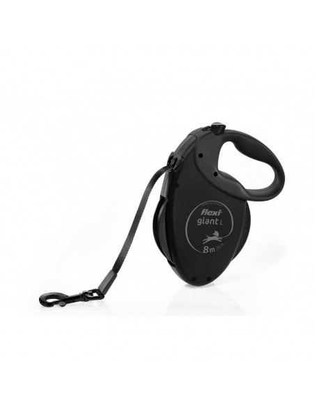 flexi Giant L Black Edition 8 м лента, до 50 кг, черен