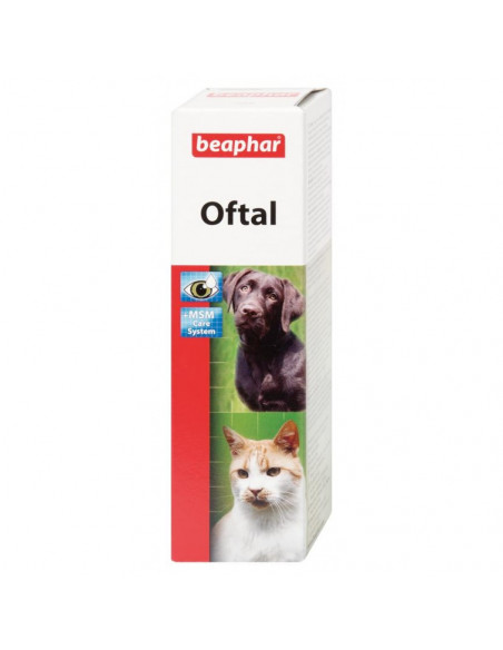 Beaphar Oftal 50мл - капки за очи за кучета и котки