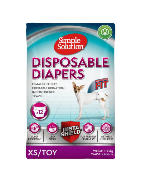 Simple Solution памперс за женски кучета XS/Toy