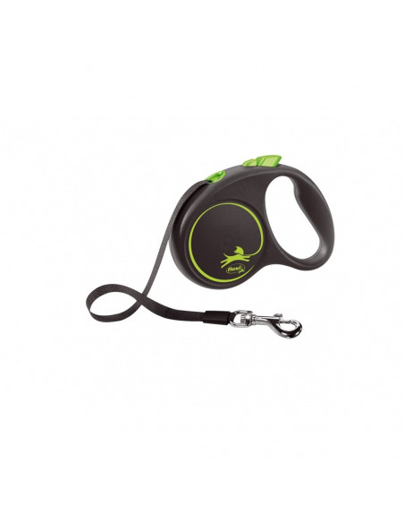 flexi Black Design L - 5м лента, до 50кг, зелено